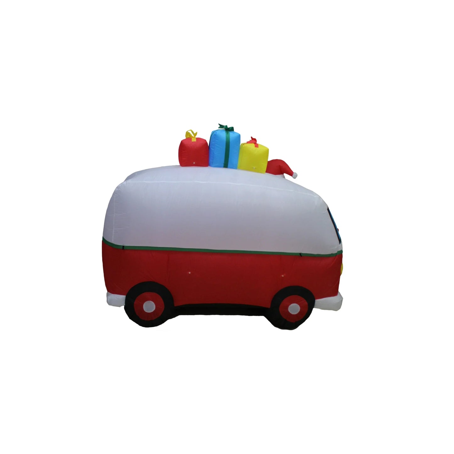 7 ft wide Inflatable Vintage Holiday Bus