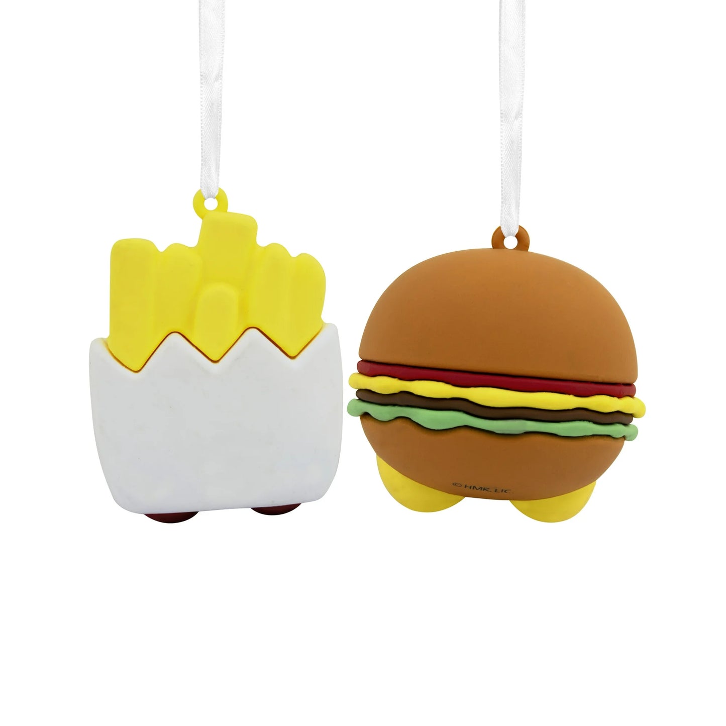 Hallmark Better Together Burger and Fries Christmas Ornament, 0.06lbs