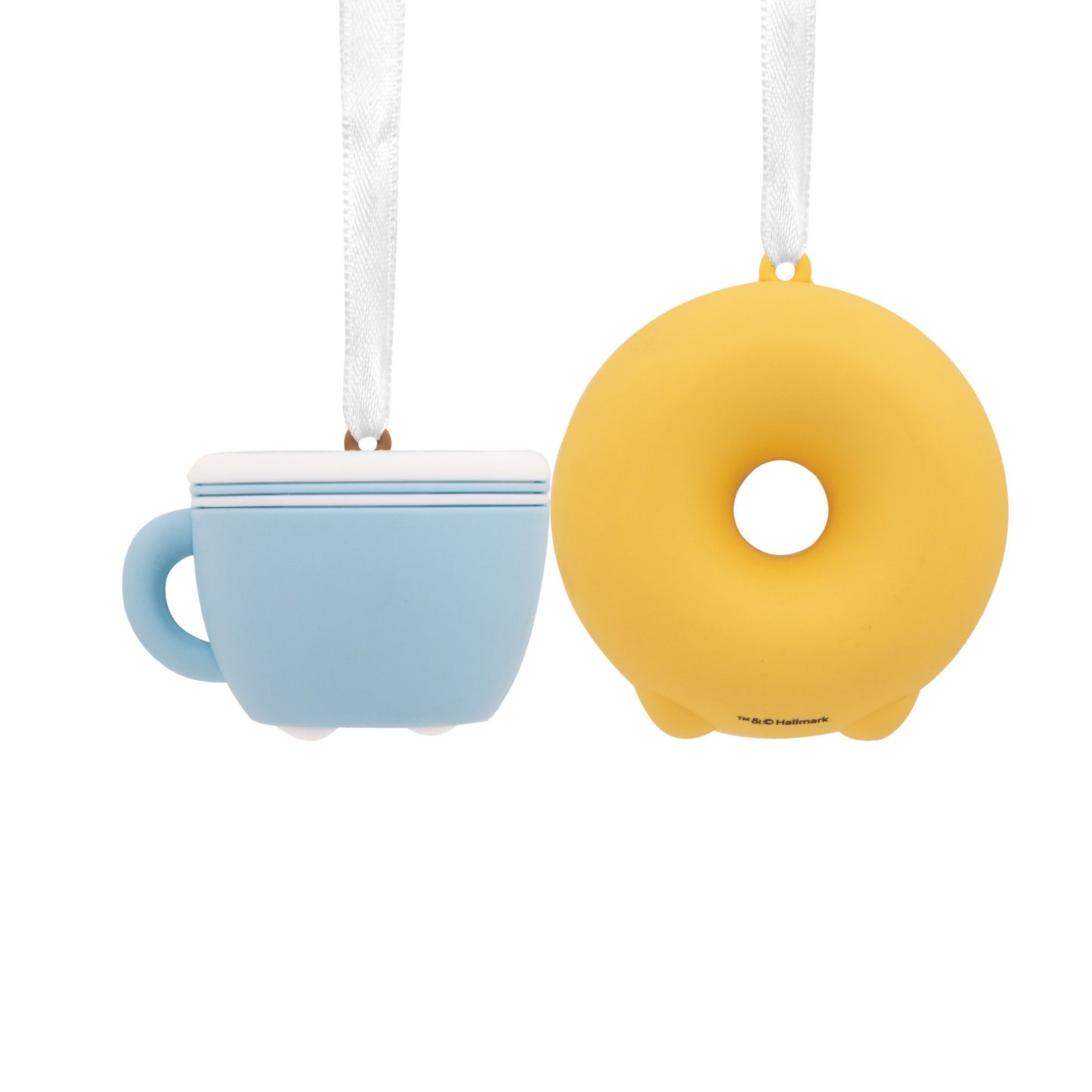 Hallmark Better Together Ornaments Donut & Coffee