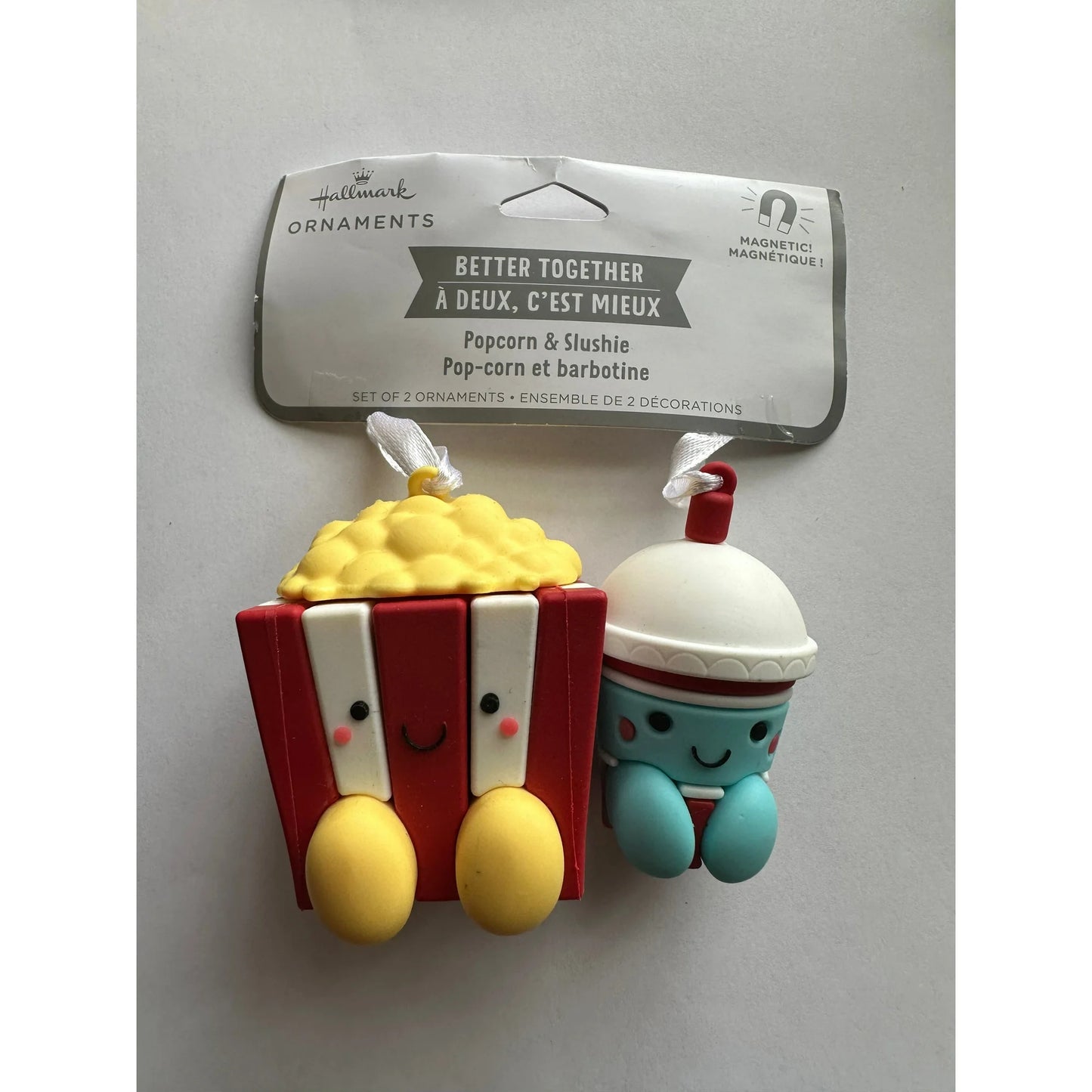 Hallmark Better Together Popcorn & Slushee Christmas Ornament