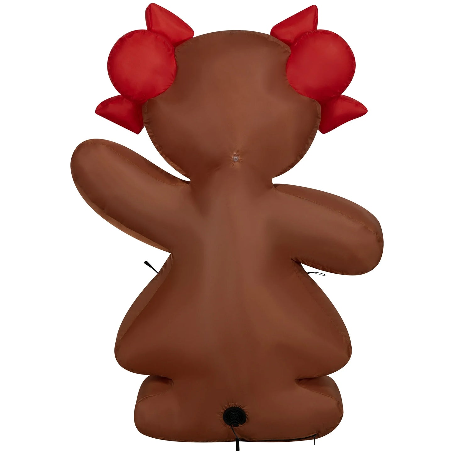 Christmas Airblown Inflatables Yard Decoration Gingerbread Girl, 4 ft